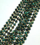 Smaragd Perler – Bicones (8mm)
