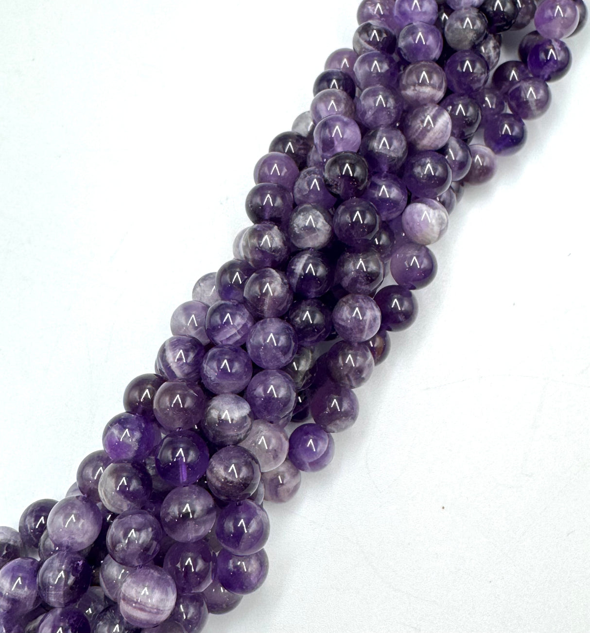 Dream Amethyst Beads – Round (8mm) 