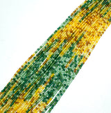 Glasperlen - Graduierte Gelb/Grün Farben (2mm) 