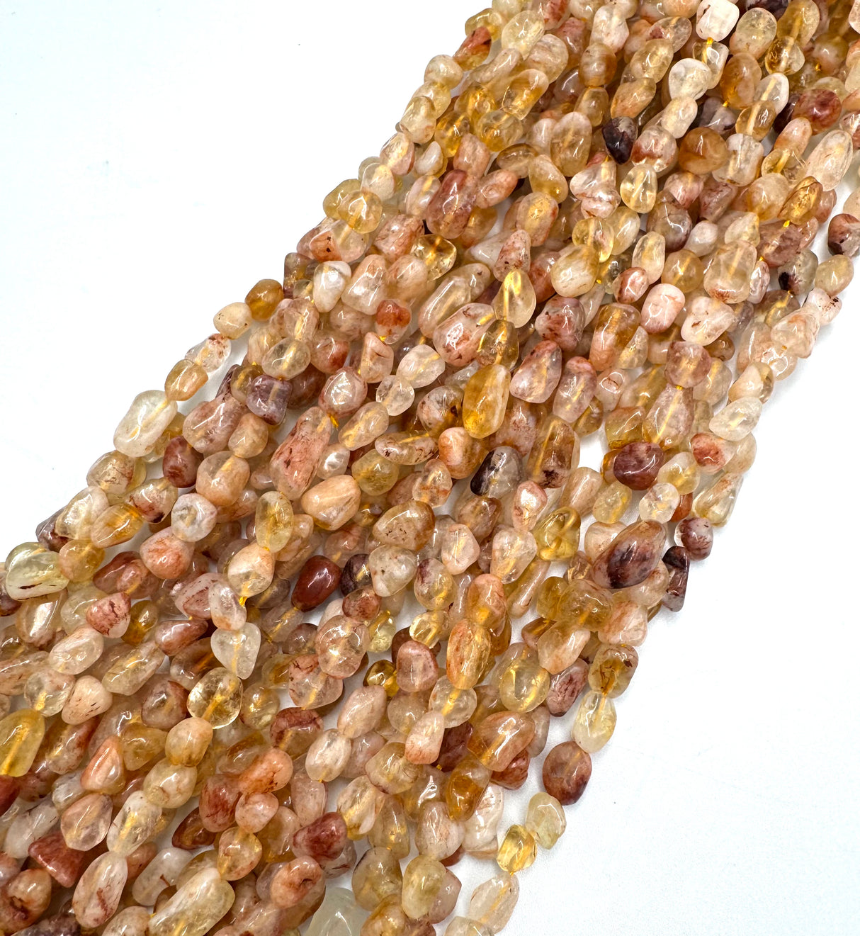 Dark Citrine Pearls – Nugget (6–8mm) 