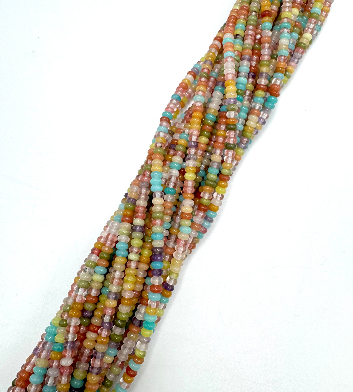 Natural Stone Mix – Rondel (4x2mm) 