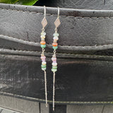 Långa Örhängen Med Kedja 