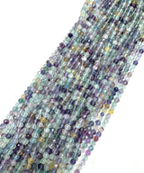 Fluorit – Facetteret (4mm)