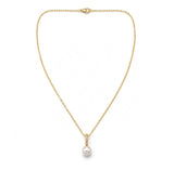 Water-resistant Classic Necklace, 18K Gold-plated Steel, (45cm) 