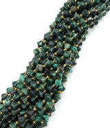 Smaragd Perler – Bicones (8mm)
