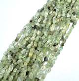 Prehnit Perlen – Nugget (6–8mm) 