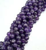 Amethyst Beads – Round (8mm) 