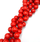 Jade Perler – Runde, Rød (14mm)