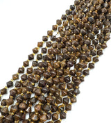 Bronze Beads – Bicones (8mm) 