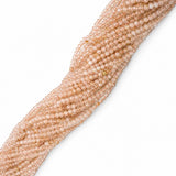 Faceted Citrine Beads - Yellow/Golden (3.5mm) 