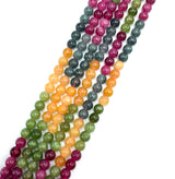 Quartz Beads – Round, Colored Mix (6-6.5mm) 