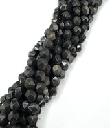 Goldene (Gylden) Obsidian Perlen – Sternschnitt (10mm) 