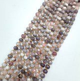 Rosa Turmalin Perlen – Facettierte Rondelle (5x8mm) 