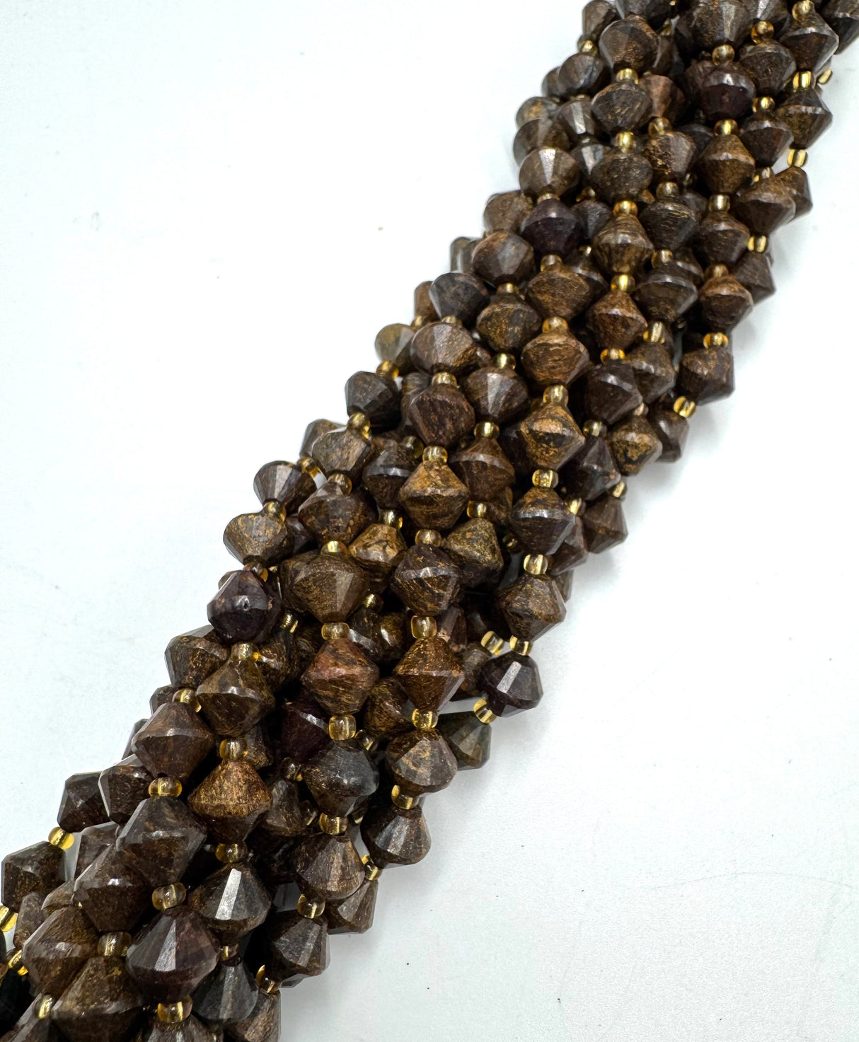 Bronze Beads – Bicones (8mm) 