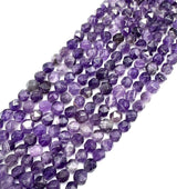 Dream Amethyst Beads – Star Cut (8mm) 