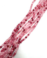 Jade Beads – Misty Rose, Round (4mm) 