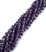 Amethyst Beads – Cube Shaped (8x6mm) 