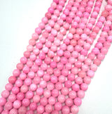 Jade Beads – Pink, Round (10mm) 