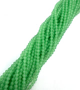 Malaysia Jade Perlen – Grün, Rund (4mm) 