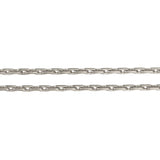 Wasserdichte "Star Link" Kette, Vergoldet Stahl, (2,1mm, 1m) 