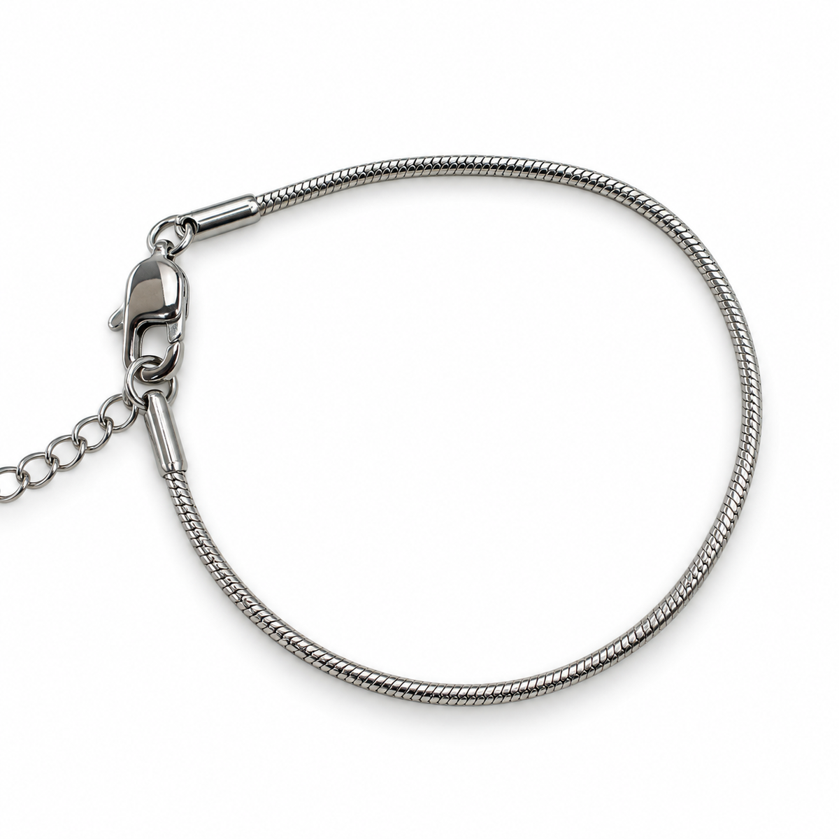 Vandfast Armbånd-Stål – 15+5 cm