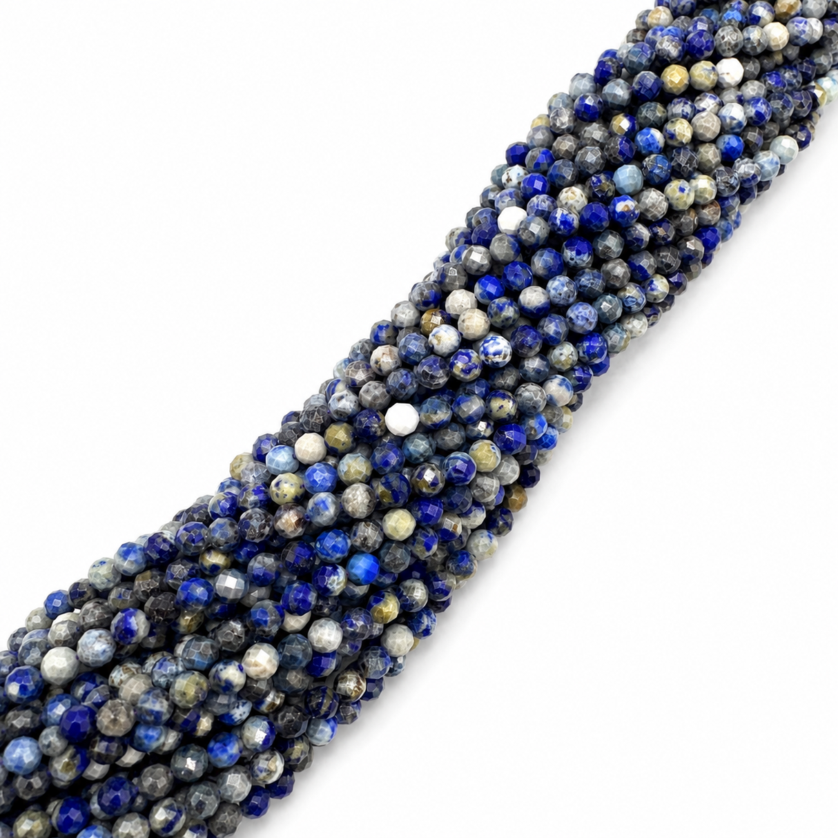 Auktion H....Lapis Lazuli Perler – Facetterede, Runde (4.5mm)