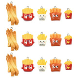 Pomfritter Vedhæng Mix – Resin (15 stk)