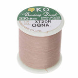 KO Tråd Sæt – 6 Basisfarver, Voksbehandlet Nylon (0,2mm) 6 x 50 m
