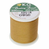 KO Tråd Sæt – 6 Basisfarver, Voksbehandlet Nylon (0,2mm) 6 x 50 m