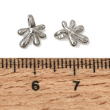Abstrakt Vedhæng – Stål (8,5x7mm) 2 stk - Uniq Perler - 126242
