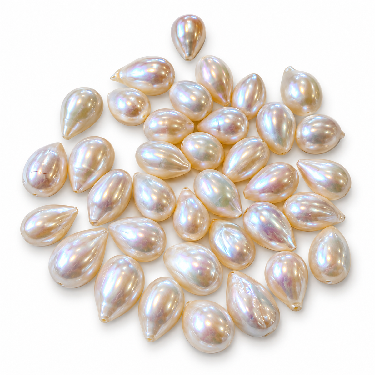 Süßwasserperle – Reis-/Tropfenform, Grade AAA (11x7,5mm