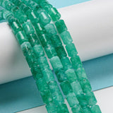 Aflange Jade Perler, Grøn, (6x4,2mm) - Uniq Perler - 113026