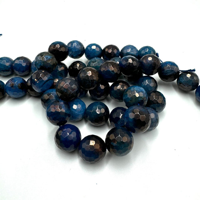 Agat – Facetteret (14mm) - Uniq Perler - 113854