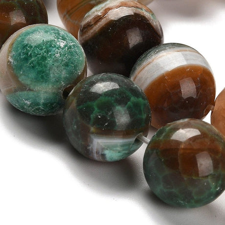 Agat – Facetteret (14mm) - Uniq Perler - 113863