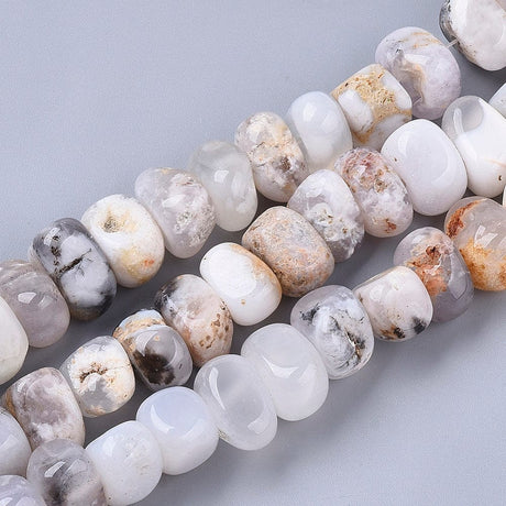 Agat Nuggets – Naturskønne Perler (8 - 10mm) - Uniq Perler - 446762