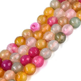 Agat Perler – Farve Mix, Facetterede Runde (7,5~8mm) - Uniq Perler - 123847