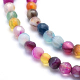 Agat Perler – Farve Mix, Facetteret (6mm) - Uniq Perler - 356336