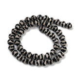 Agat – Tibetansk Mønster, Runde (8mm) - Uniq Perler - 114687