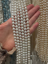 Akoya Saltvandsperler – Grade AA (6,5x7mm) - Uniq Perler - 115383