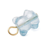 Akryl bamse Vedhæng, Farve Mix, 20x12x9 mm, 6 stk - Uniq Perler - 114992