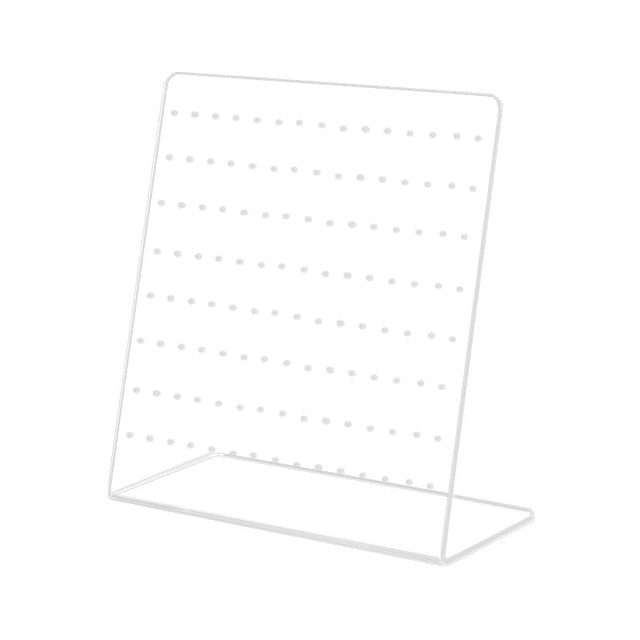 Akryl Display Til Ørestikkere & Øreringe (20x20x7cm) - Uniq Perler - 114966