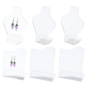 Acrylic Display For Ear studs & Earrings - 4 pcs. - Uniq Perler - 114904
