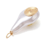 Akryl Dråbe Vedhæng, 22,5x10mm, (5 stk) - Uniq Perler - 567852