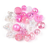 Akryl Perle Mix, Pink Nuancer, (100gr) - Uniq Perler - 111963