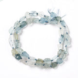 Akvamarin – Blå, Chips/Nuggets (5–11mm) - Uniq Perler - 115431