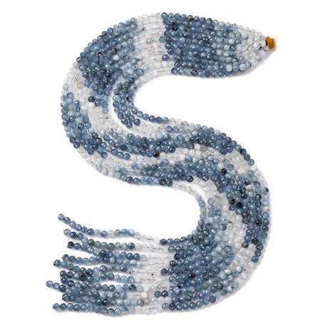 Akvamarin – Blå, Facetteret (4mm) - Uniq Perler - 115897