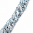 Akvamarin – Facetteret, Blå (3mm) - Uniq Perler - 112253