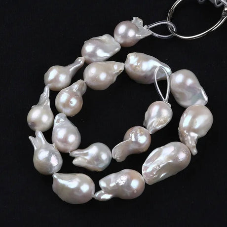 AL Ferskvandsperler 20-35 mm barok perle, Grade AA