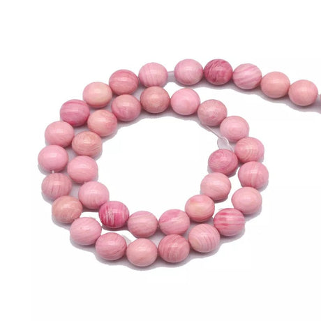AL Shell Perler Pink Blossom shell perler, 6 mm