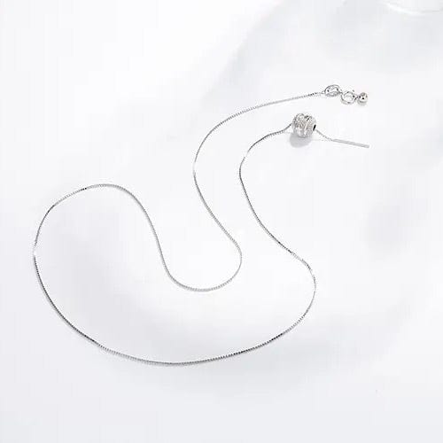 Ali halskæder Sterling sølv regulerbar halskæde, 50 cm